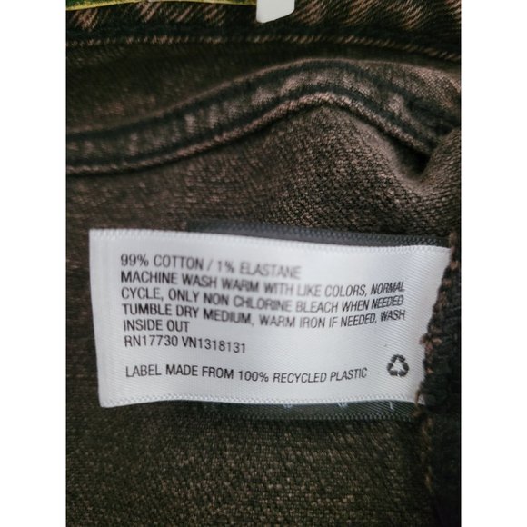 Women's Super-High Rise Baggy Jeans - Wild Fable Brown Overdye 2 - Picture 5 of 8